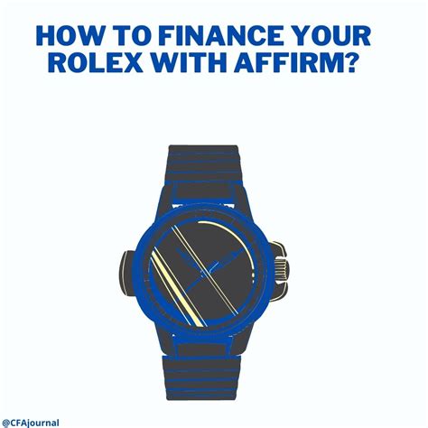 womens rolex finance|finance Rolex with affirm.